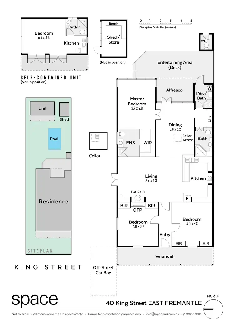 Floorplan of Homely house listing, 40 King Street, East Fremantle WA 6158