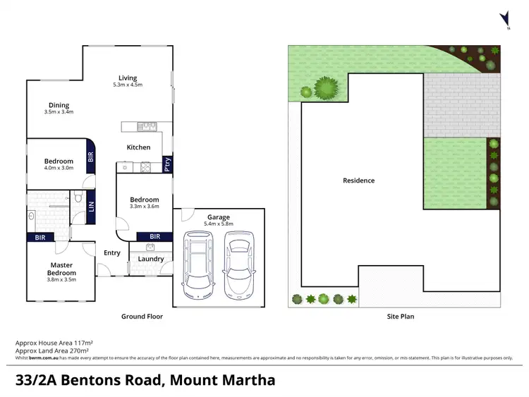 Floorplan of Homely house listing, 33/2A Bentons Road, Mount Martha VIC 3934