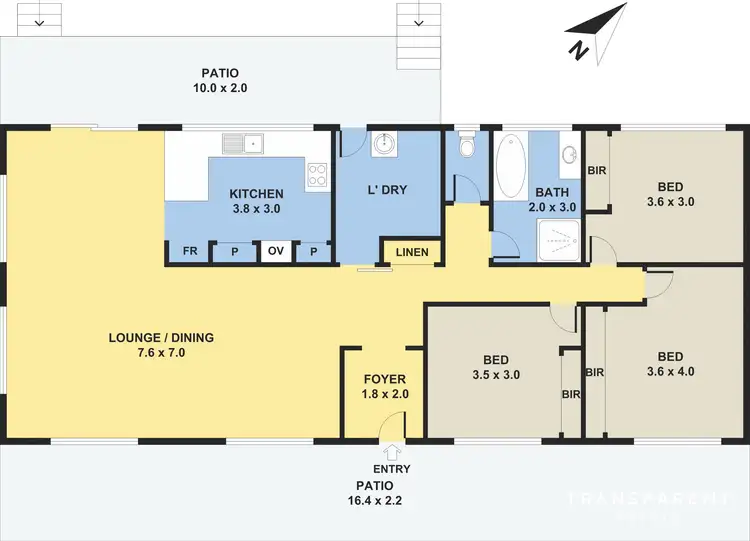 Floorplan of Homely house listing, 64 Bowen Road, Glass House Mountains QLD 4518