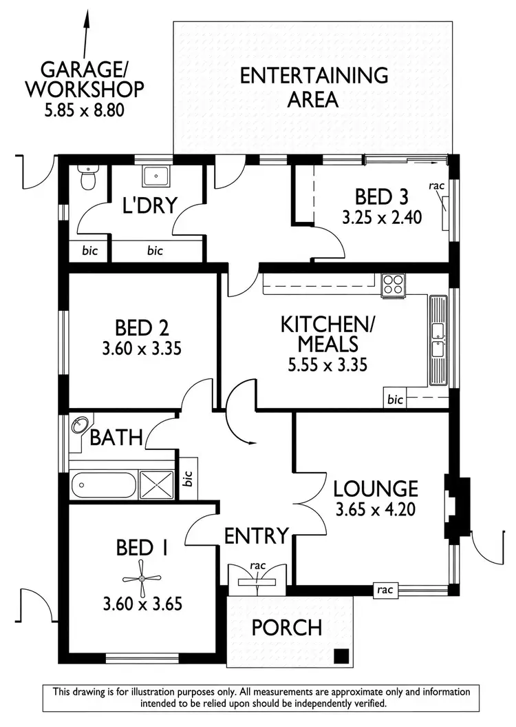 Floorplan of Homely house listing, 71 Daly Street, Kurralta Park SA 5037
