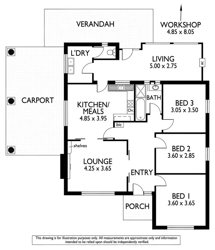 Floorplan of Homely house listing, 32 Mortimer Street, Kurralta Park SA 5037
