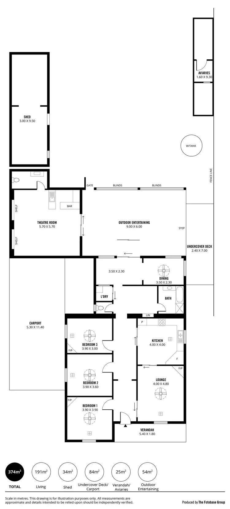 Floorplan of Homely house listing, 5 Flavel Terrace, Murray Bridge SA 5253