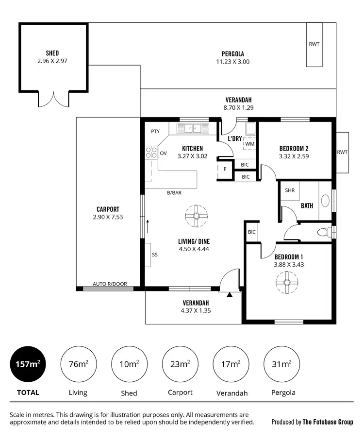 Floorplan of Homely house listing, 15 Fairway Court, Murray Bridge SA 5253