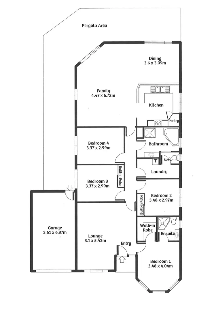 Floorplan of Homely house listing, 15 Forest Drive, Murray Bridge SA 5253