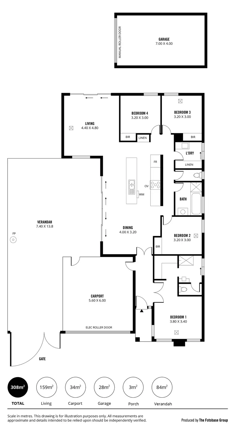 Floorplan of Homely house listing, 74 Commerce Road, Murray Bridge SA 5253