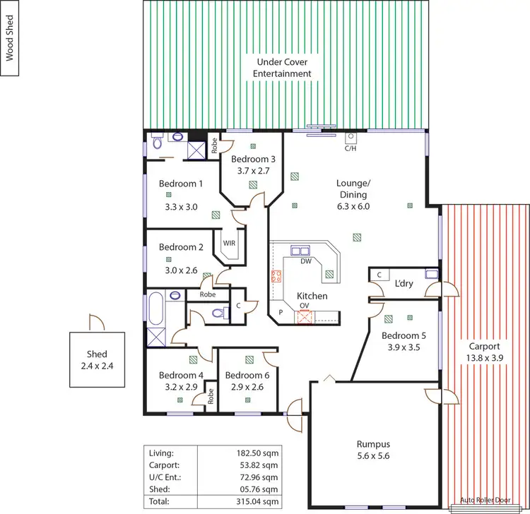 Floorplan of Homely house listing, 27 Yeovil Circuit, Craigmore SA 5114