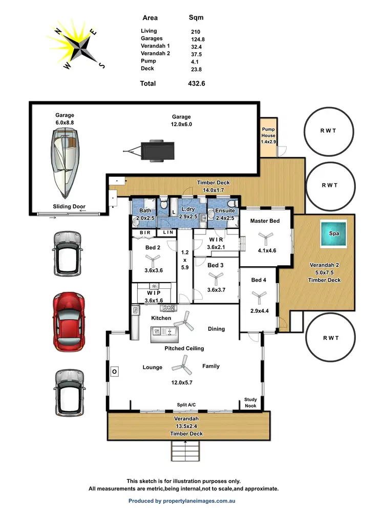 Floorplan of Homely house listing, 191 THE ESPLANADE, Thompson Beach SA 5501