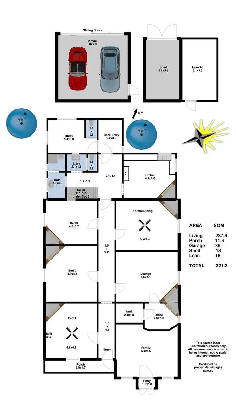 Floorplan of Homely house listing, 45 TORRENS ROAD, Riverton SA 5412
