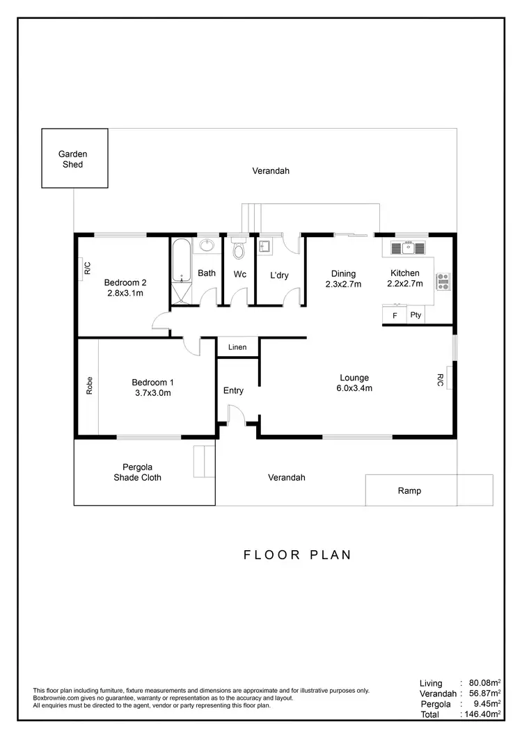 Floorplan of Homely house listing, 161/36 Hillier Road, Hillier SA 5116
