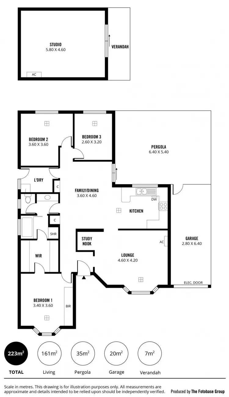 Floorplan of Homely house listing, 6 Leith Court, Hallett Cove SA 5158