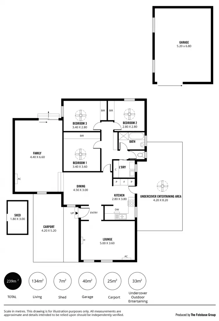 Floorplan of Homely house listing, 18 Bertrand Street, Morphett Vale SA 5162