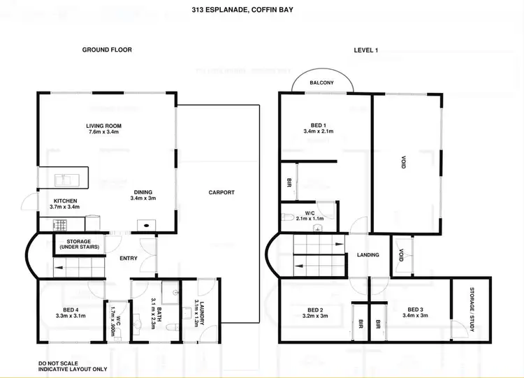 Floorplan of Homely house listing, 313 Esplanade, Coffin Bay SA 5607