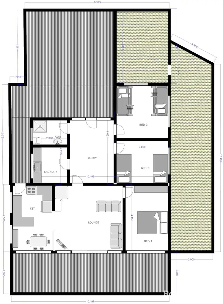 Floorplan of Homely house listing, 161 Esplanade, Coffin Bay SA 5607
