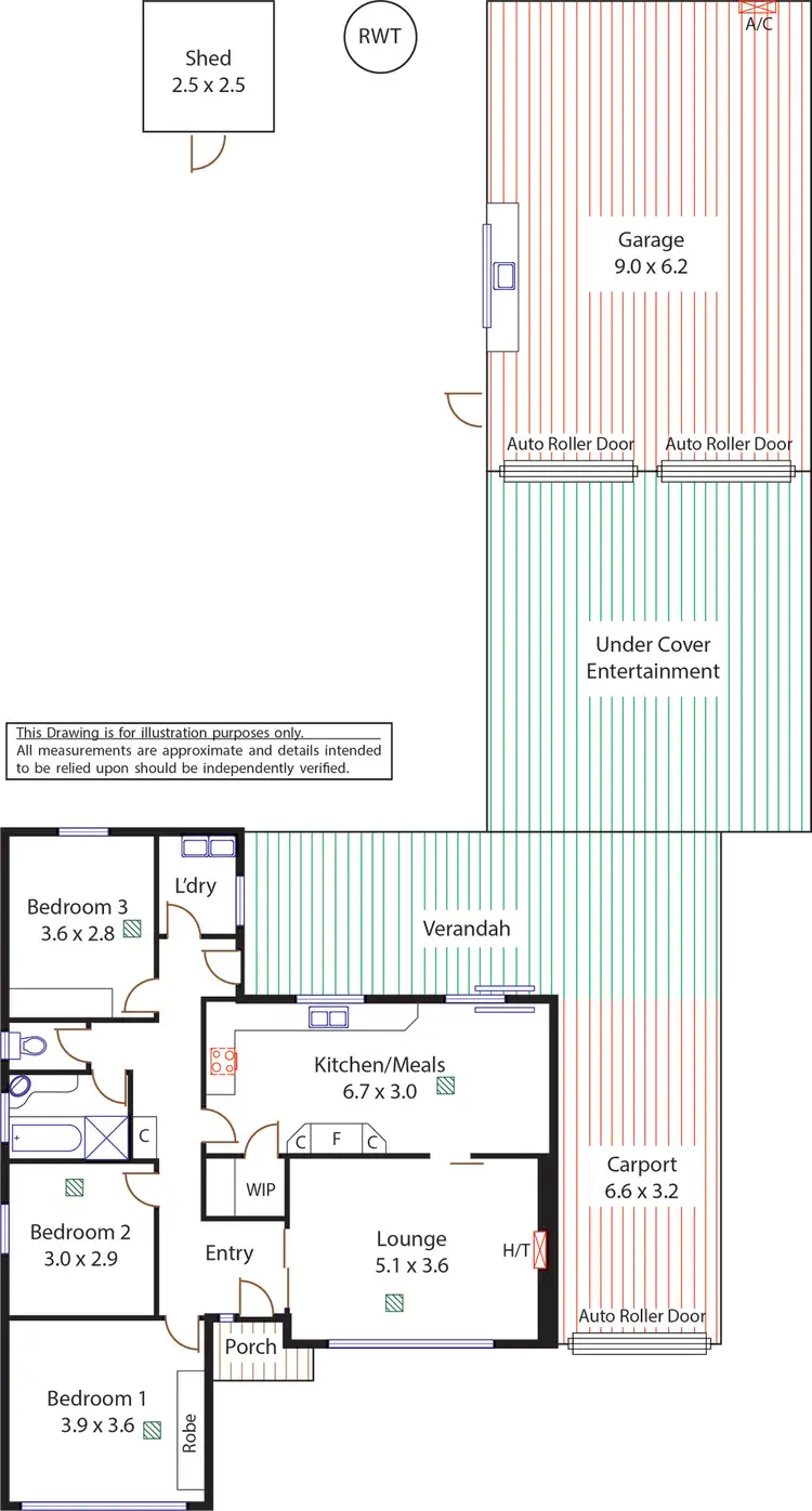 Floorplan of Homely house listing, 9 East Terrace, Salisbury SA 5108