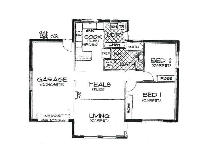 Floorplan of Homely house listing, 6 20 Laguna Drive, Port Lincoln SA 5606