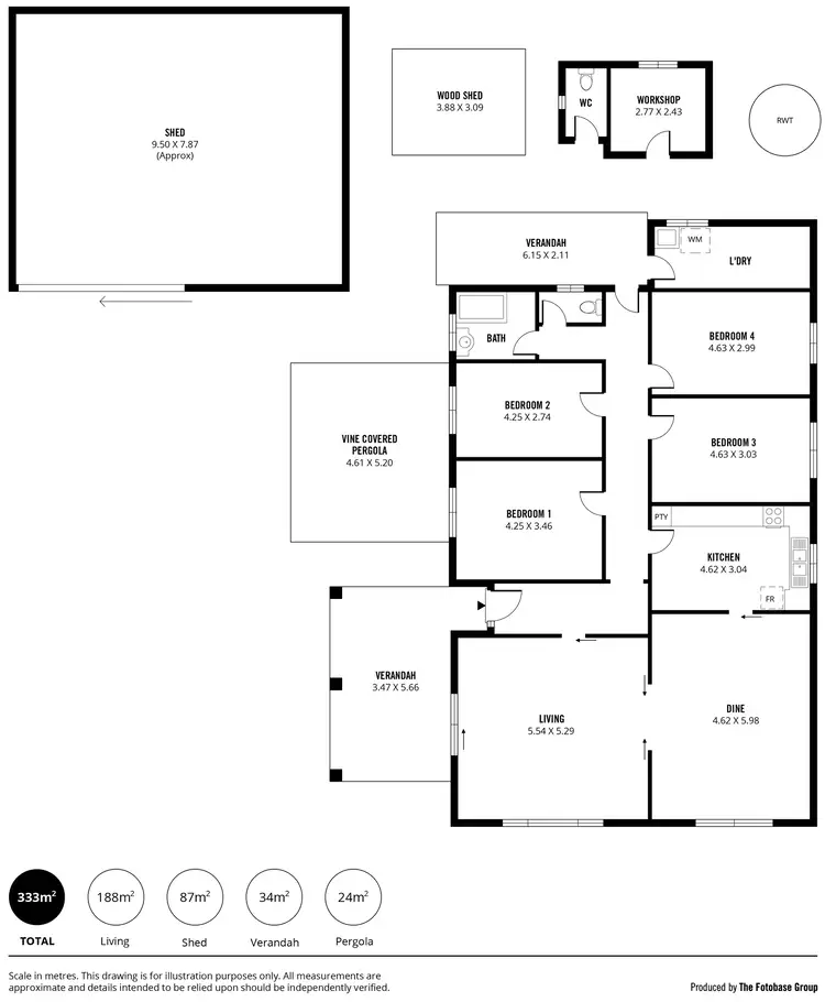 Floorplan of Homely house listing, 42-44 Prosperity Grove, Murray Bridge SA 5253