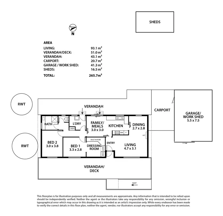 Floorplan of Homely other listing, 38 Morning Star Road, Wistow SA 5251