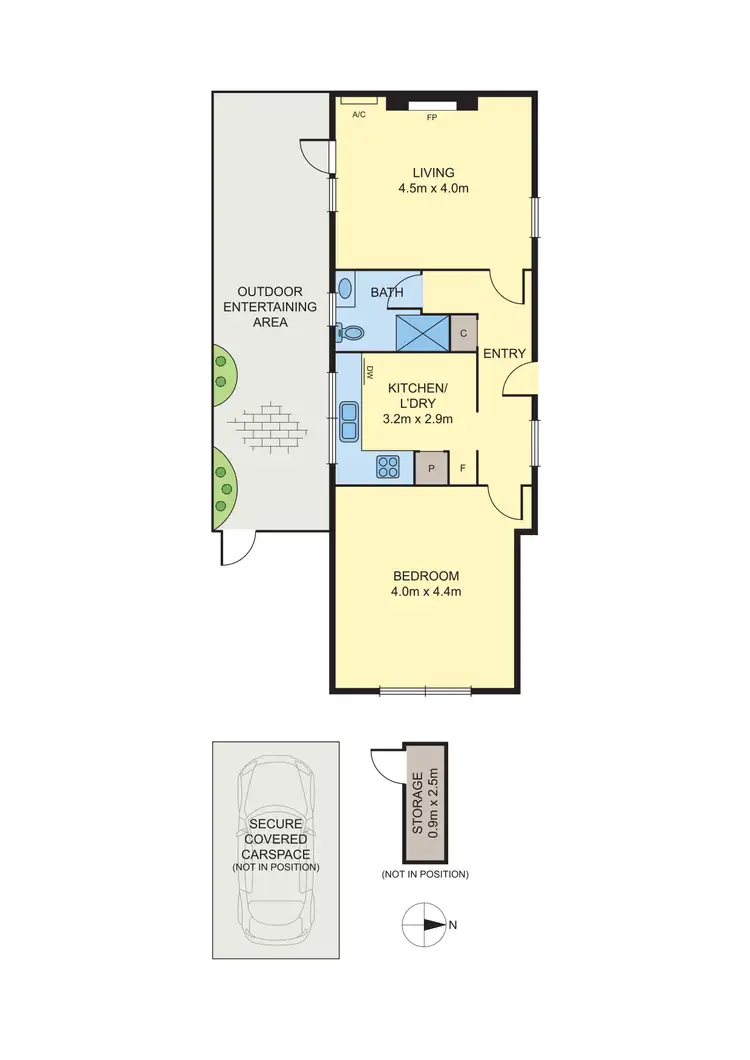 Floorplan of Homely apartment listing, 3/3 Lansdowne Road, St Kilda East VIC 3183