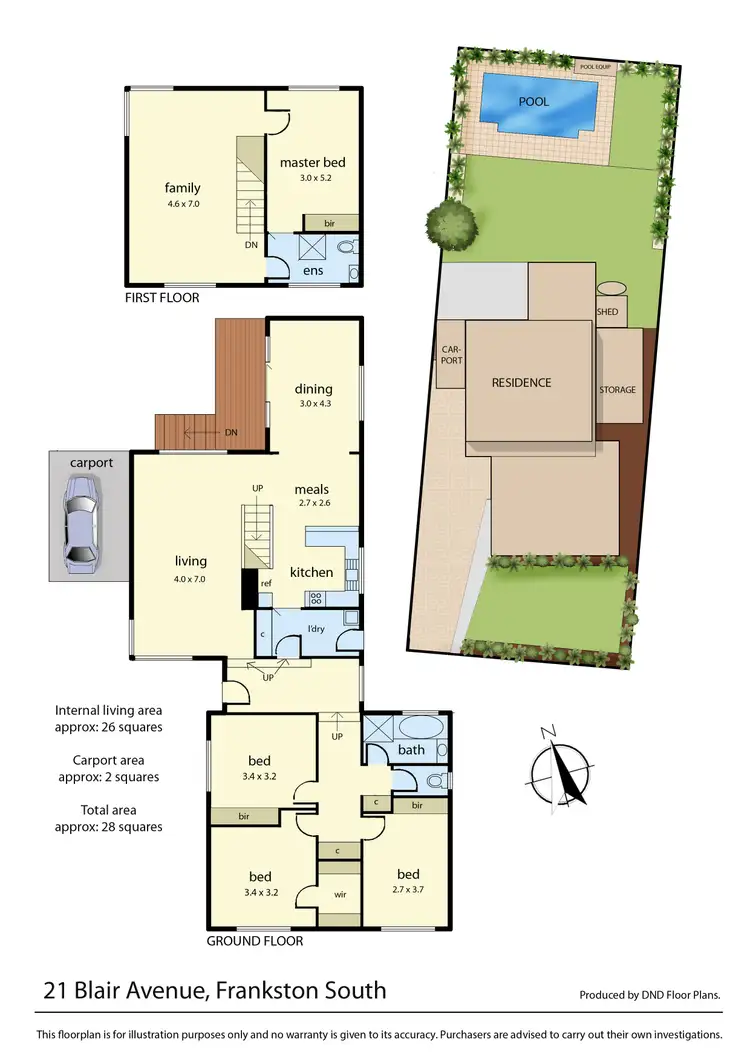Floorplan of Homely house listing, 21 Blair Avenue, Frankston South VIC 3199