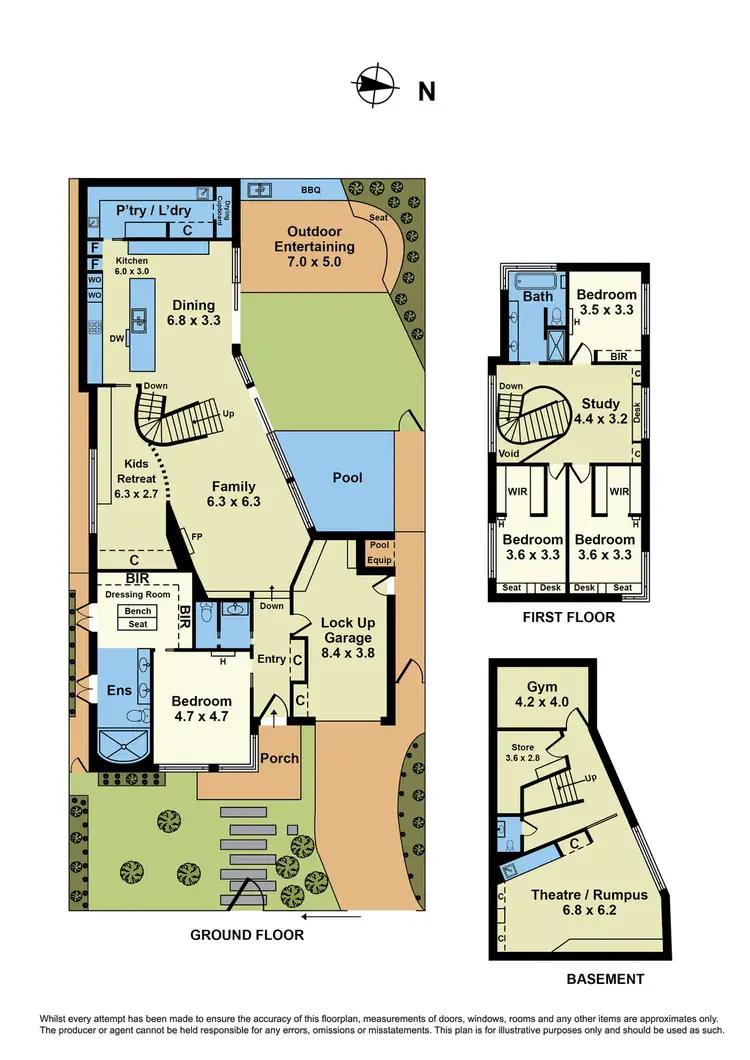 Floorplan of Homely house listing, 31 Electra Street, Williamstown VIC 3016