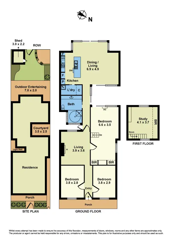 Floorplan of Homely house listing, 81 Twyford Street, Williamstown VIC 3016