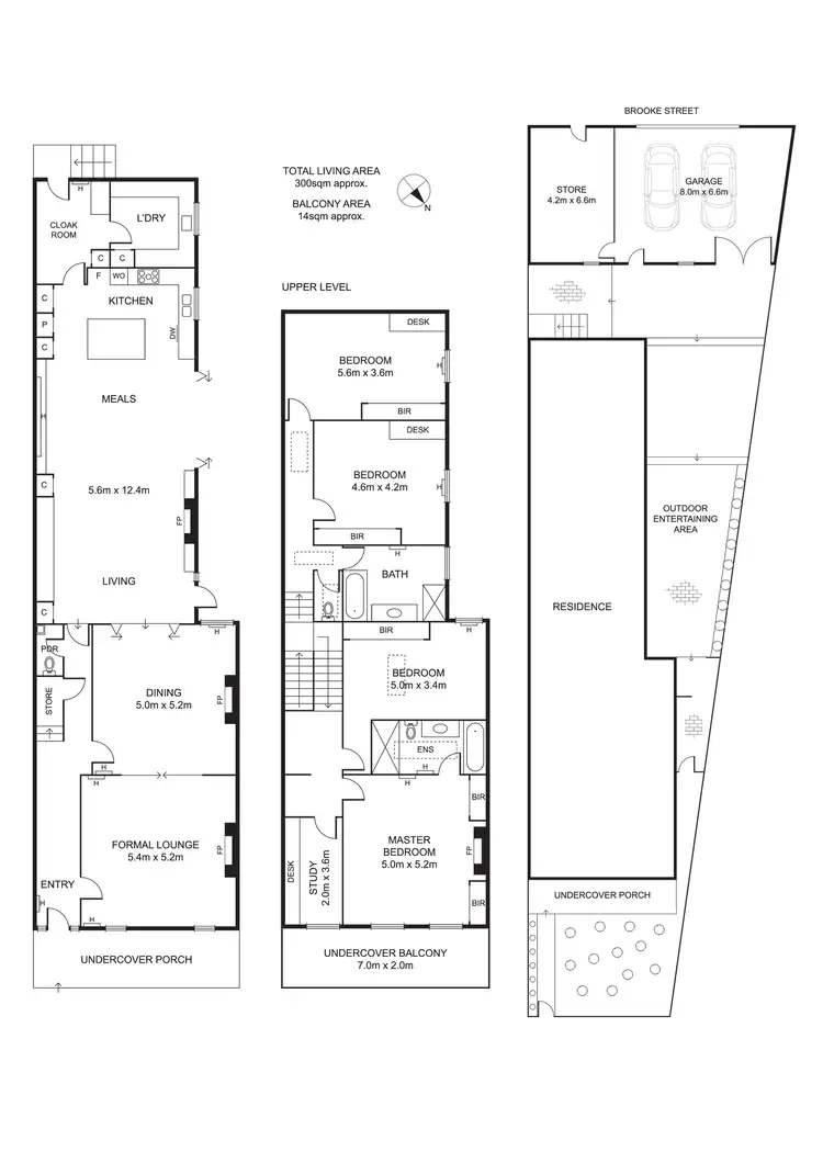 Floorplan of Homely house listing, 93 St Vincent Place South, Albert Park VIC 3206