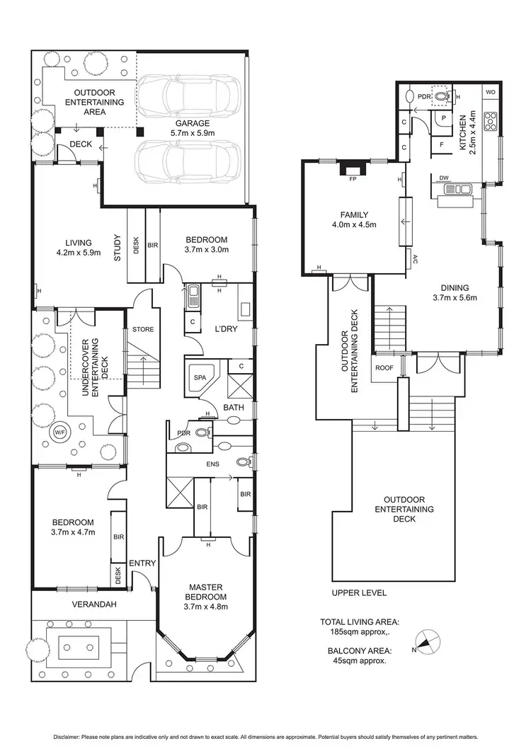Floorplan of Homely house listing, 57 Foote Street, Albert Park VIC 3206