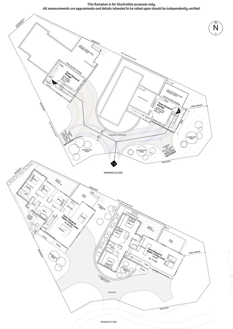Floorplan of Homely house listing, 5 Denning Close, New Town TAS 7008