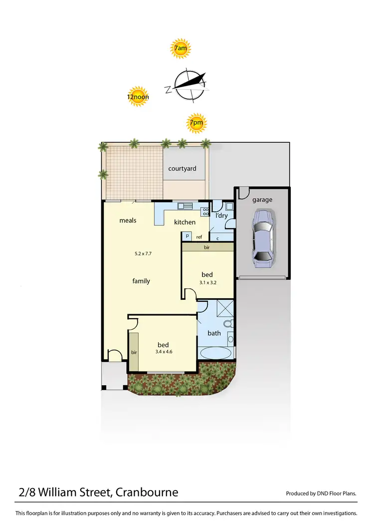 Floorplan of Homely house listing, 2/8 William Street, Cranbourne VIC 3977