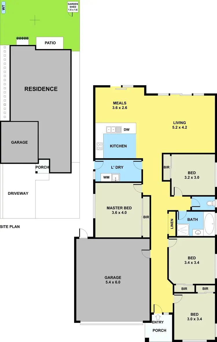 Floorplan of Homely unit listing, 44/35-47 Tullidge Street, Melton VIC 3337