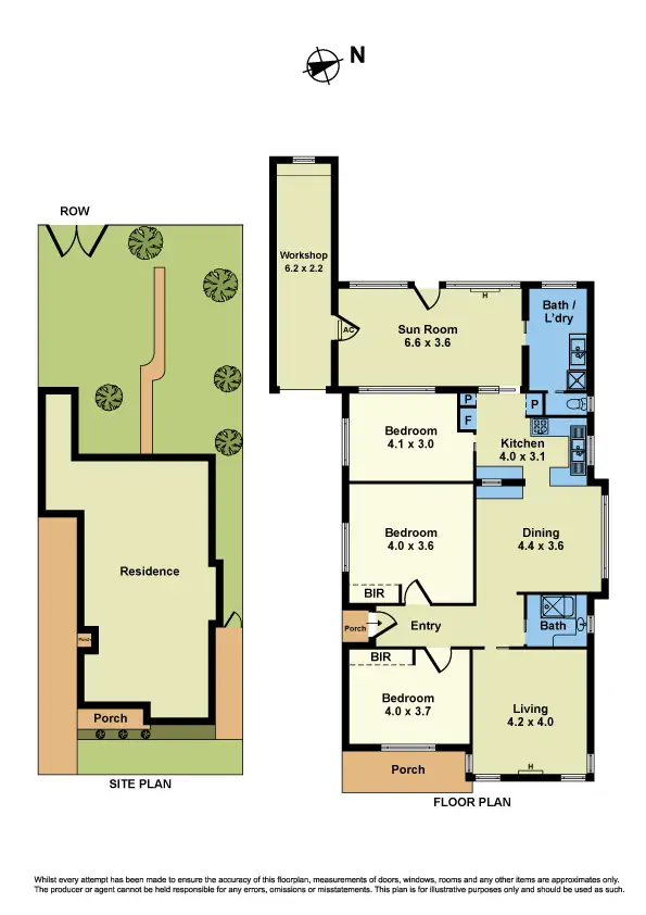 Floorplan of Homely house listing, 349 Douglas Parade, Newport VIC 3015