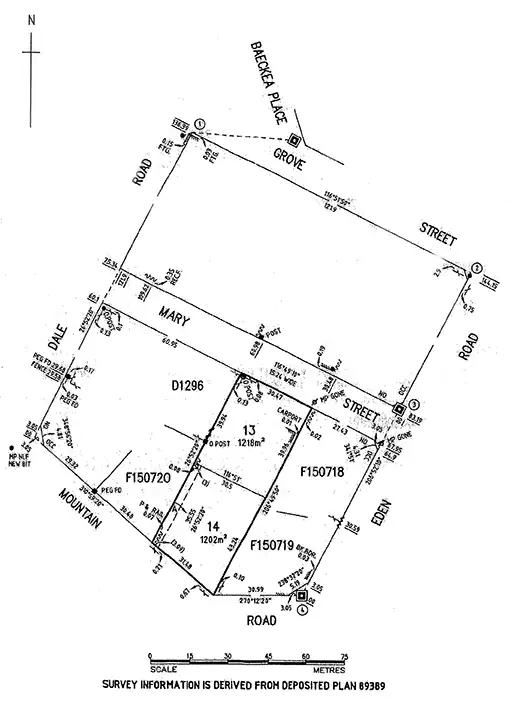 Floorplan of Homely land listing, 18 Mountain Road, Eden Hills SA 5050