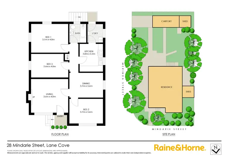 Floorplan of Homely house listing, 28 Mindarie Street, Lane Cove NSW 2066