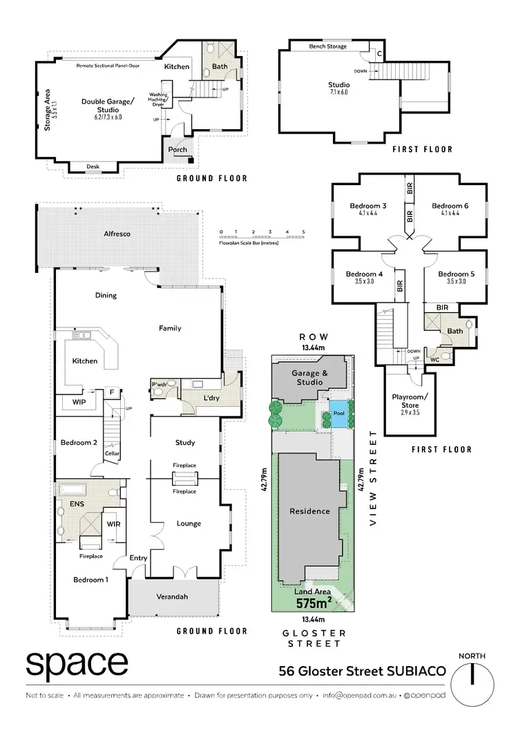 Floorplan of Homely house listing, 56 Gloster Street, Subiaco WA 6008