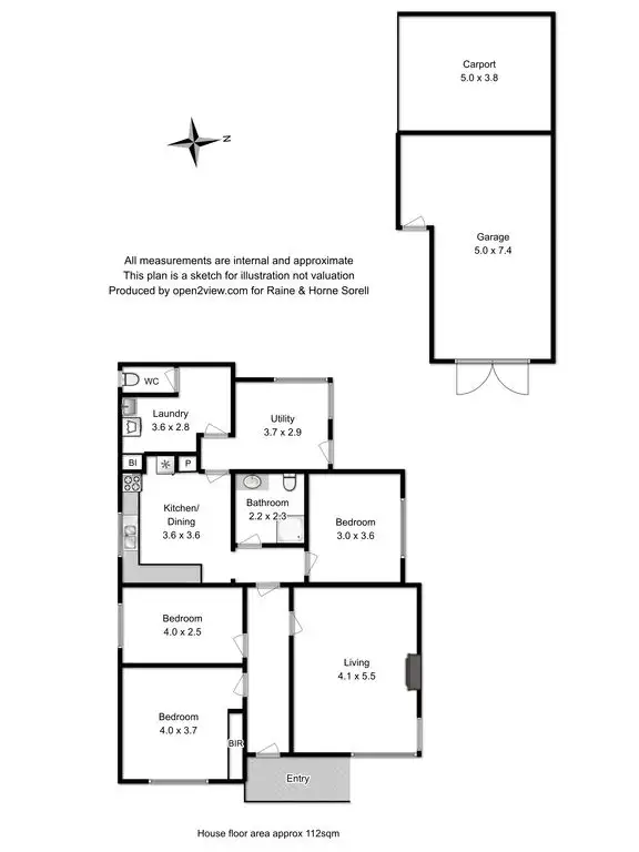 Floorplan of Homely house listing, 25 Parsonage Place, Sorell TAS 7172