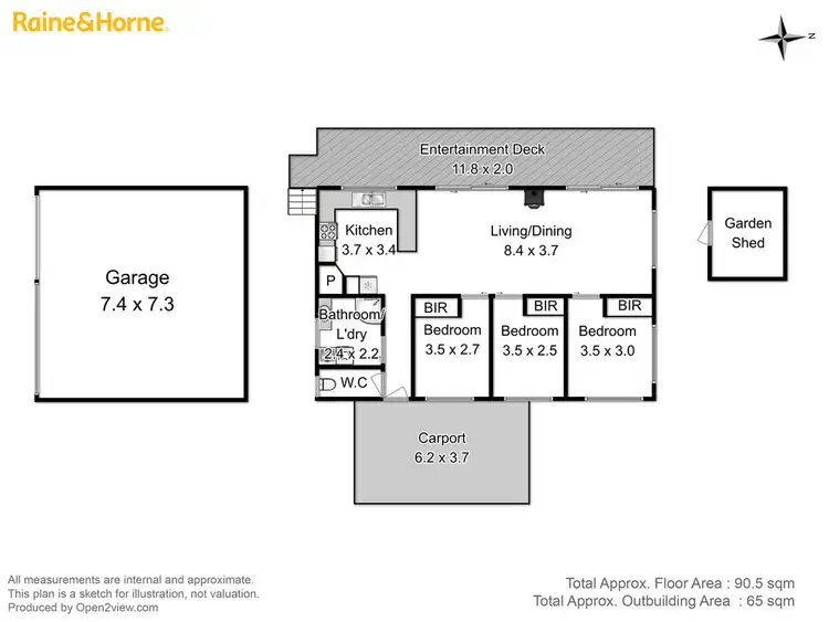 Floorplan of Homely house listing, 15 Eagle View Road, Nubeena TAS 7184