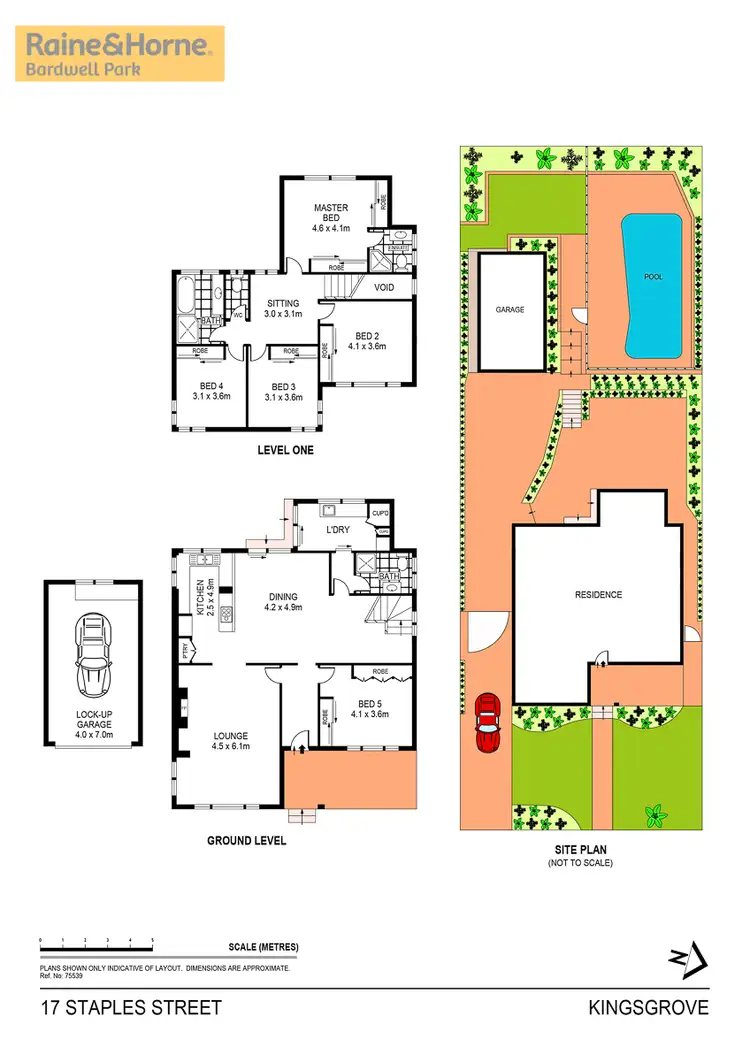 Floorplan of Homely house listing, 17 Staples Street, Kingsgrove NSW 2208