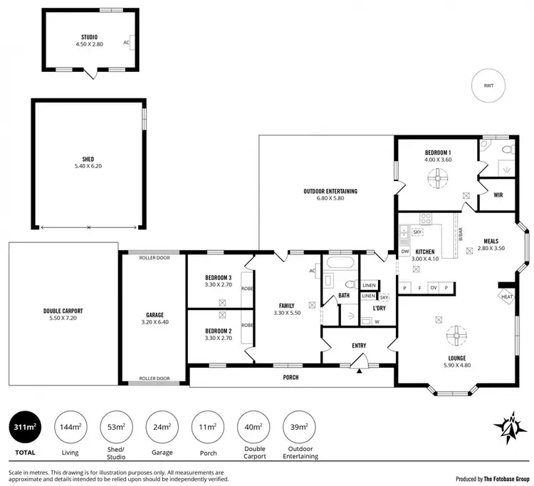 Floorplan of Homely house listing, 17 ALBERT TERRACE, Morphett Vale SA 5162