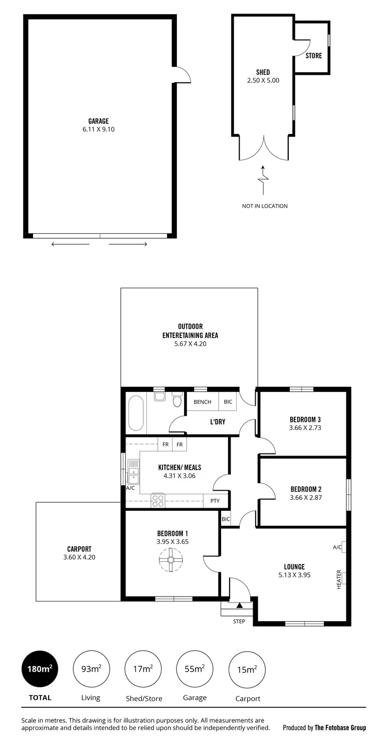 Floorplan of Homely house listing, 6 Vale Avenue, Holden Hill SA 5088
