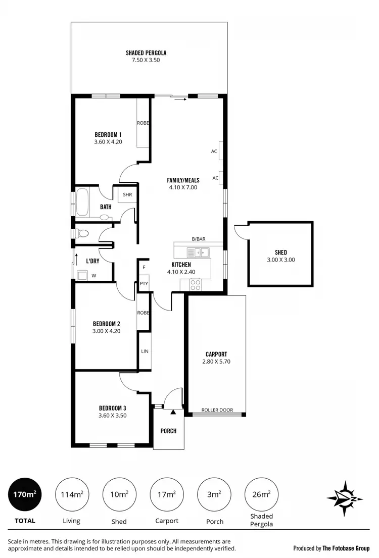 Floorplan of Homely house listing, 2 Fernbank Court, Morphett Vale SA 5162
