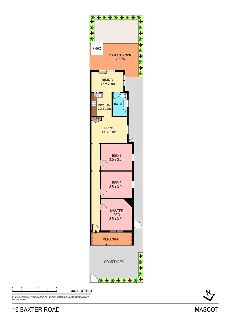 Floorplan of Homely house listing, 16 Baxter Road, Mascot NSW 2020