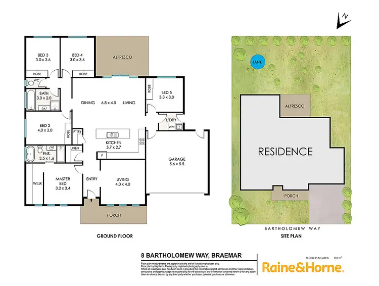 Floorplan of Homely house listing, 8 Bartholomew Way, Mittagong NSW 2575