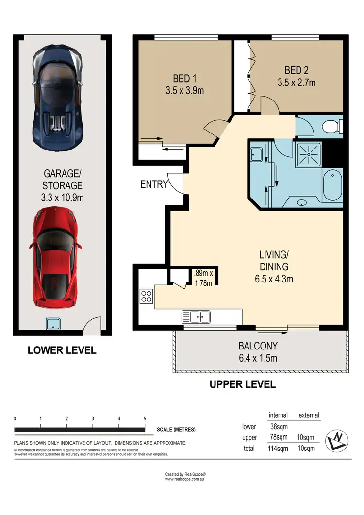 Floorplan of Homely unit listing, 8/32 Ward Street, Indooroopilly QLD 4068