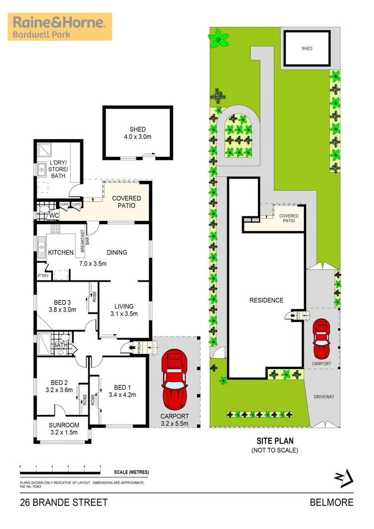 Floorplan of Homely house listing, 26 Brande Street, Belmore NSW 2192