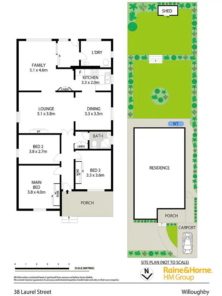 Floorplan of Homely house listing, 38 Laurel Street, Willoughby NSW 2068
