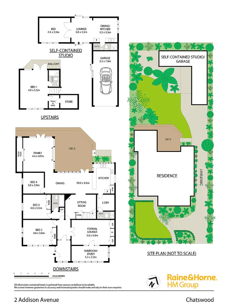 Floorplan of Homely house listing, 2 Addison Avenue, Roseville NSW 2069