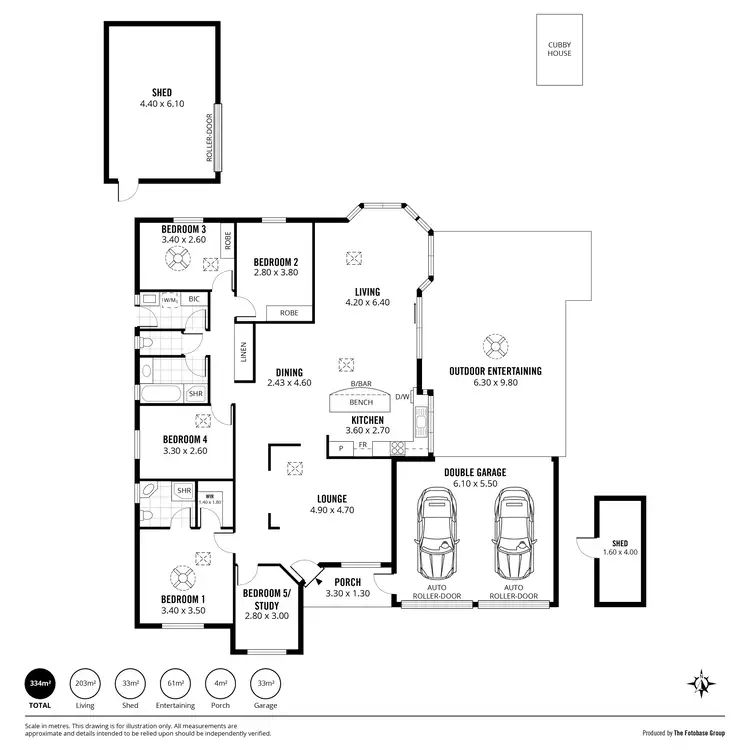 Floorplan of Homely house listing, 11 Perin Avenue, Woodcroft SA 5162