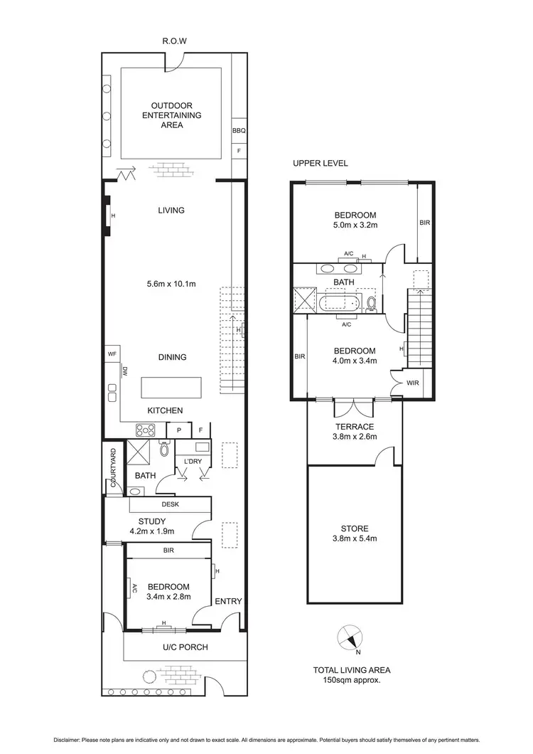Floorplan of Homely house listing, 74 Hambleton Street, Middle Park VIC 3206