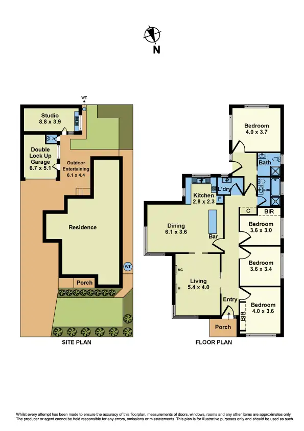 Floorplan of Homely house listing, 25 Harris Street, Altona North VIC 3025