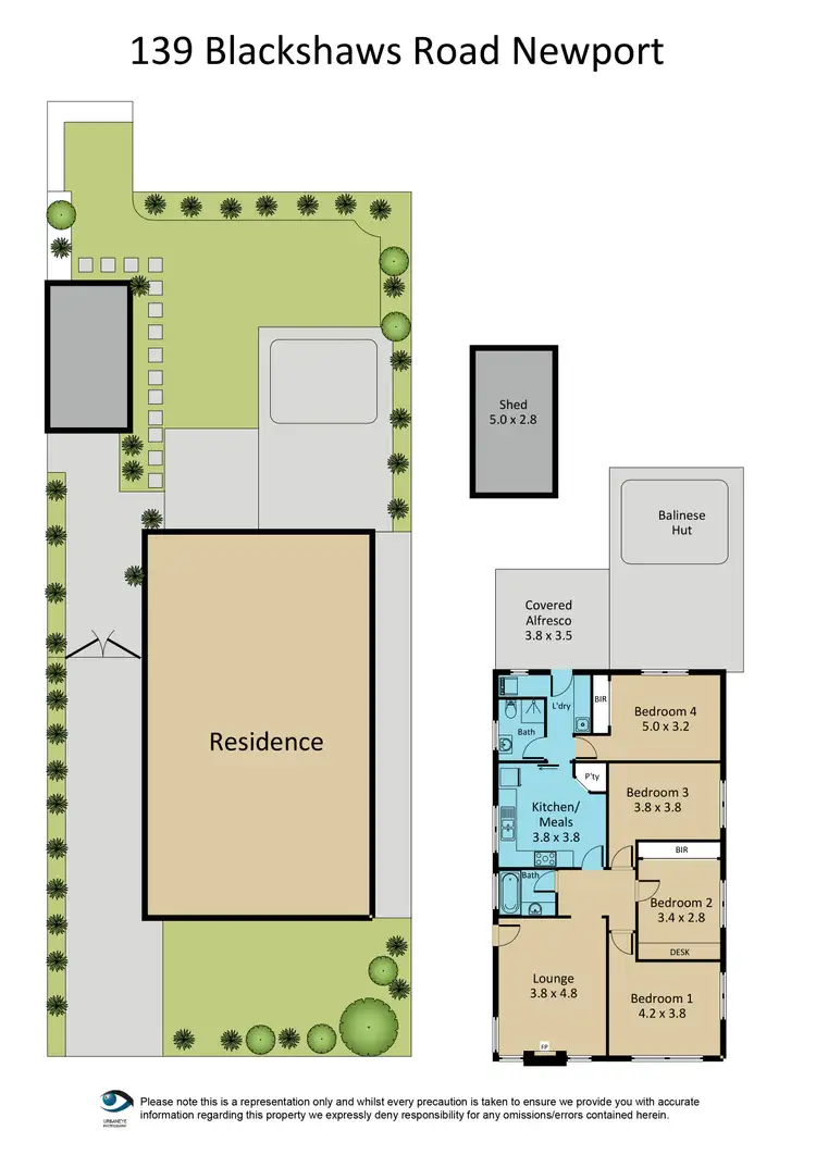 Floorplan of Homely house listing, 139 Blackshaws Road, Newport VIC 3015